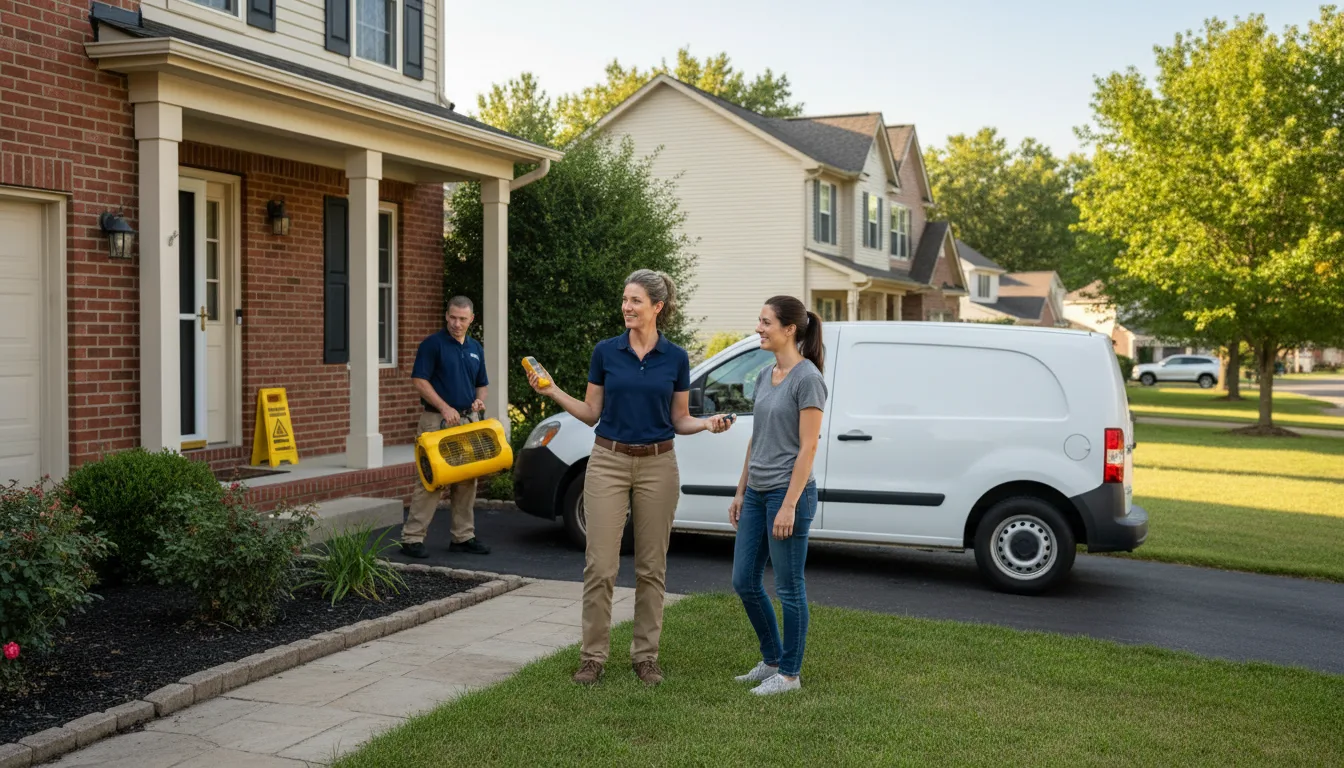 Water restoration image for Fire And Smoke Damage Restoration in Osage, IA